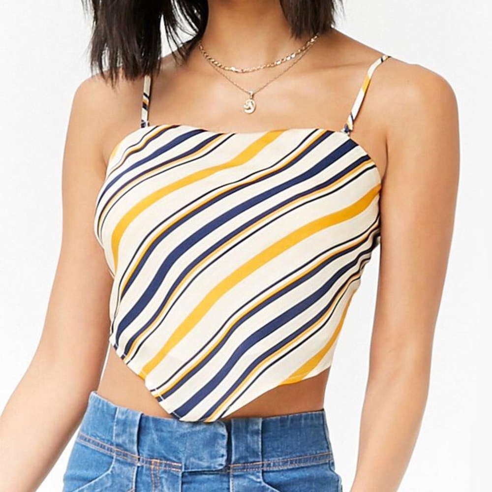 Forever 21 bandana crop top